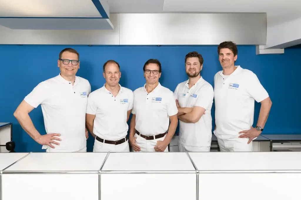 Teamfoto für Arztpraxis