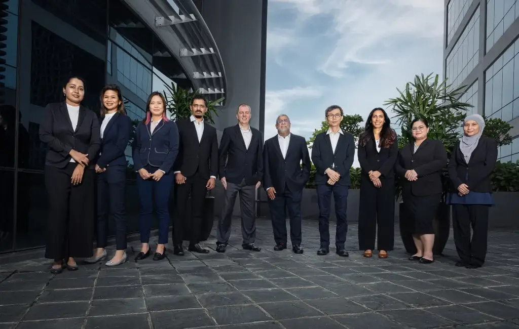 Teamfoto Unternehmen