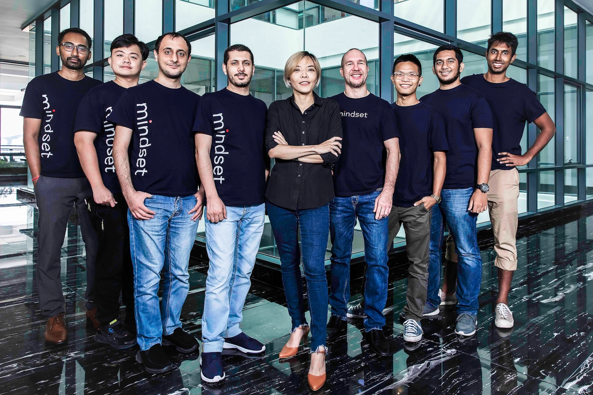 Teamfoto Unternehmen